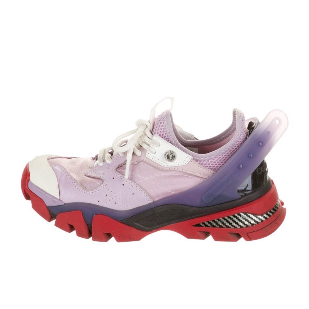 Authentic- Calvin Klein Collection Purple and Red Women's Sneakers